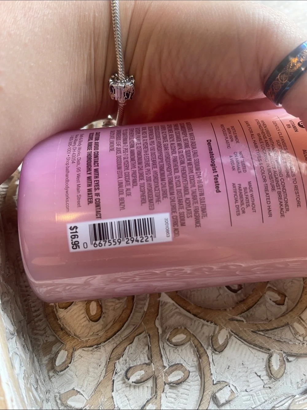Bath & Body Works A Thousand Wishes Moisturizing Shampoo - Purple Pink